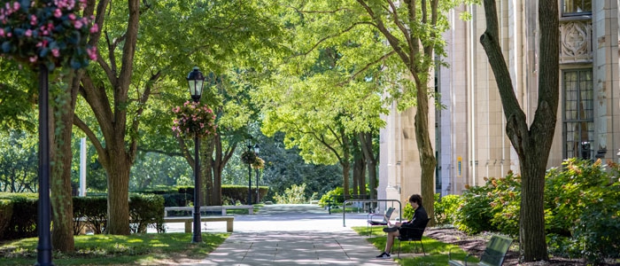 Cathedral of Learning walkway 